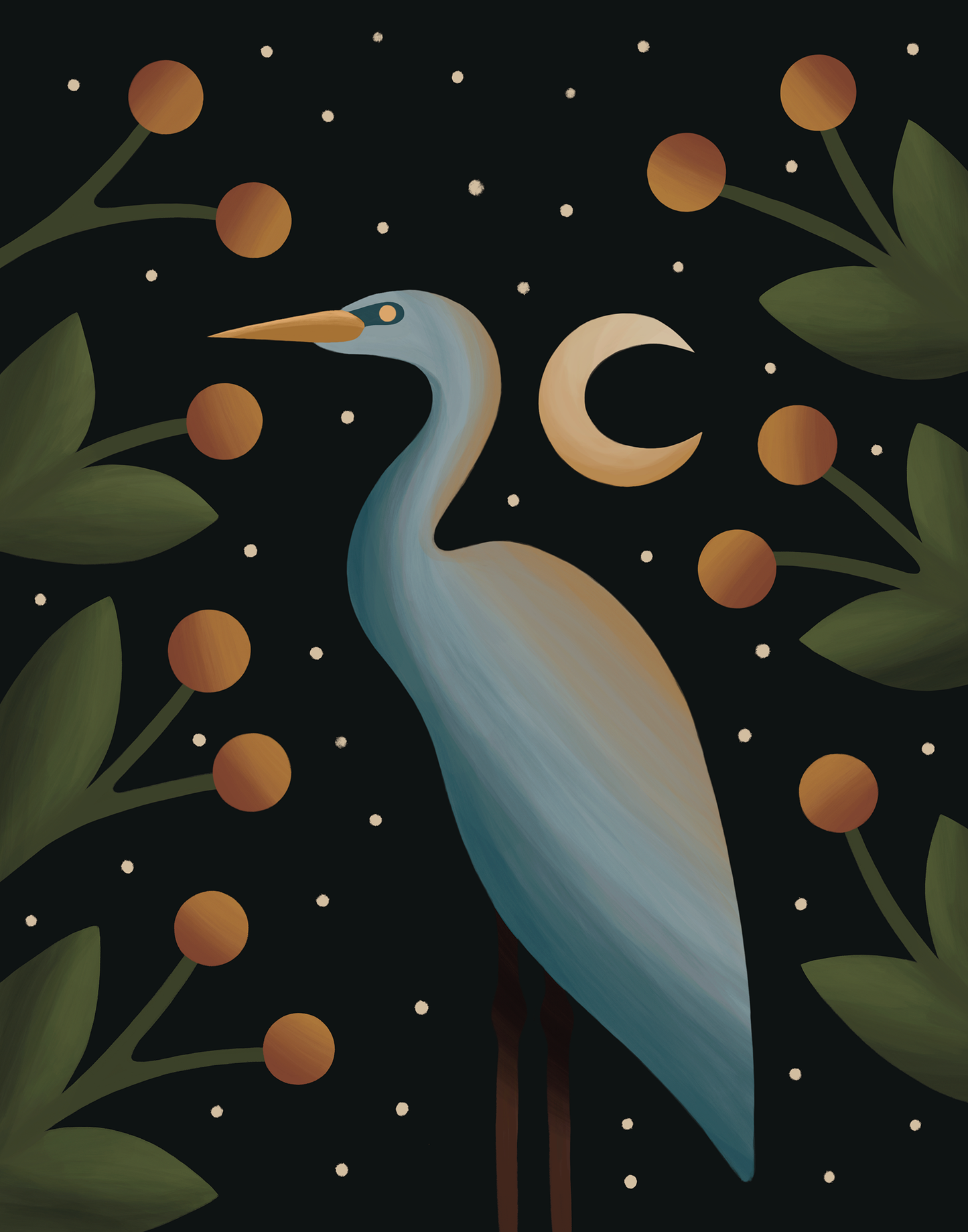 "Heron" Limited Edition Print