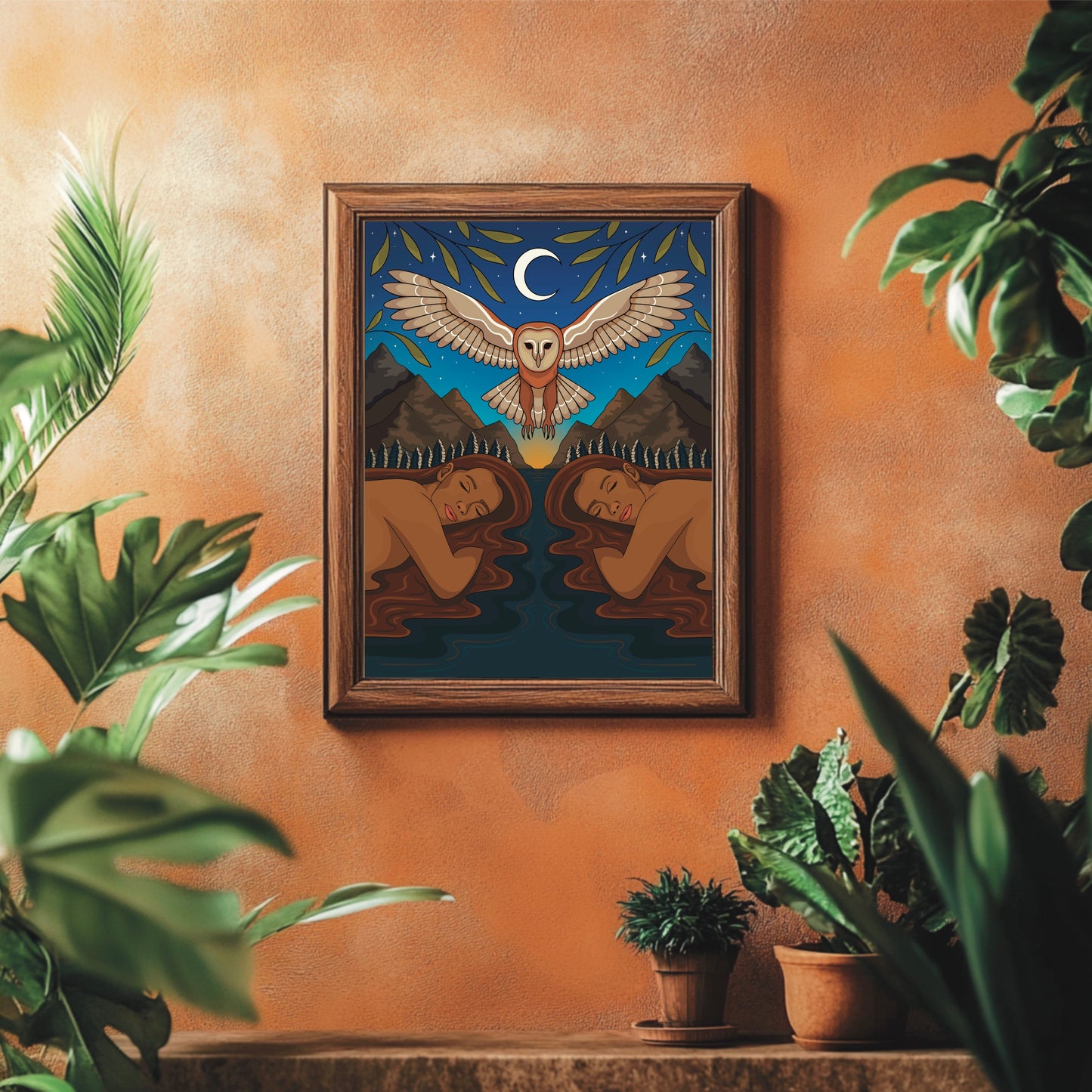 "Beneath the Mountains" Limited Edition Print