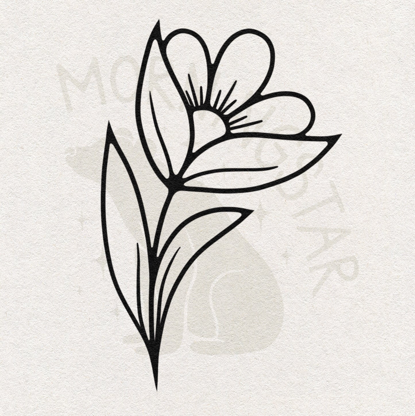 Tattoo Ticket - Tulip