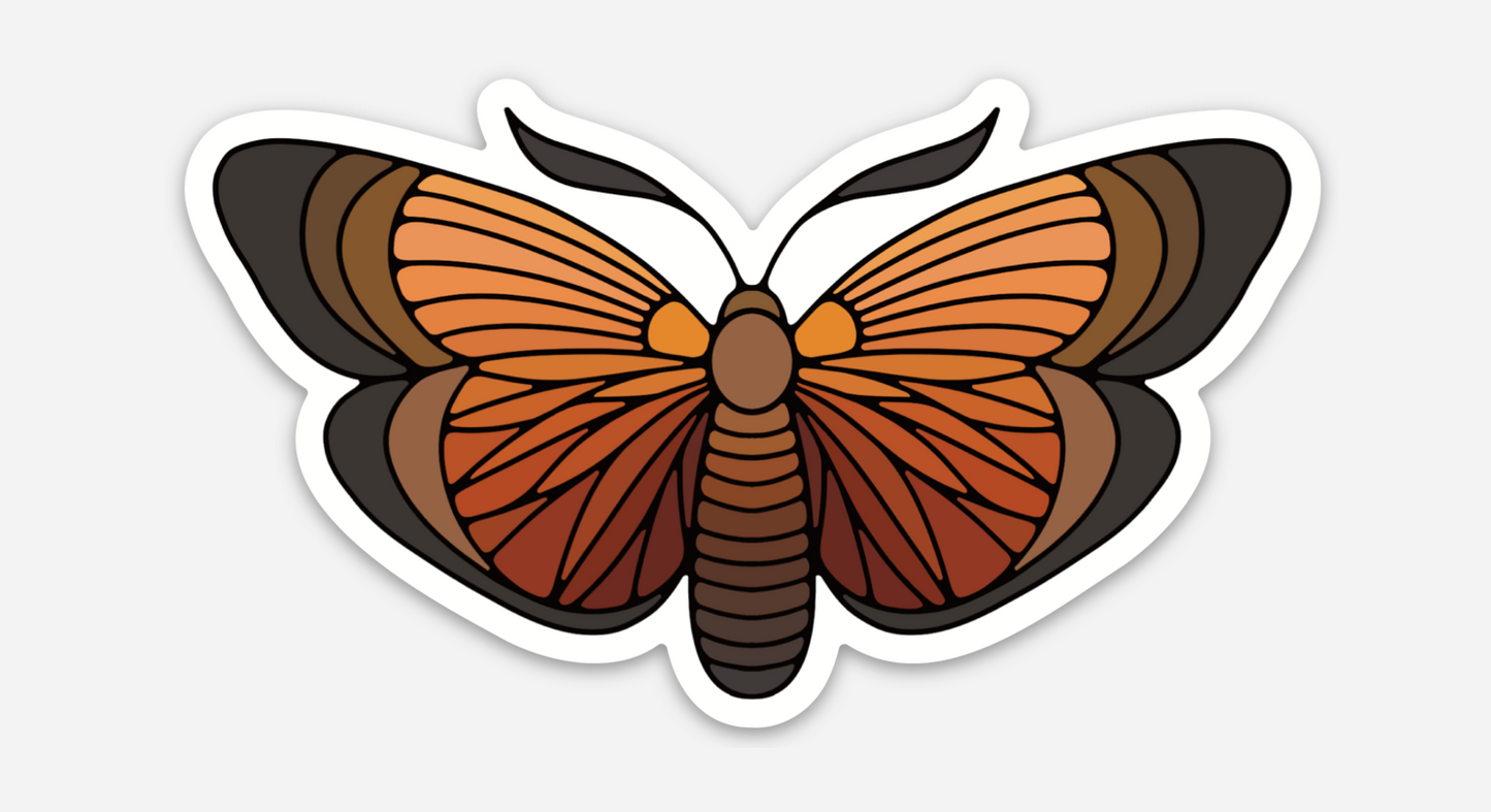 "Moth" Sticker