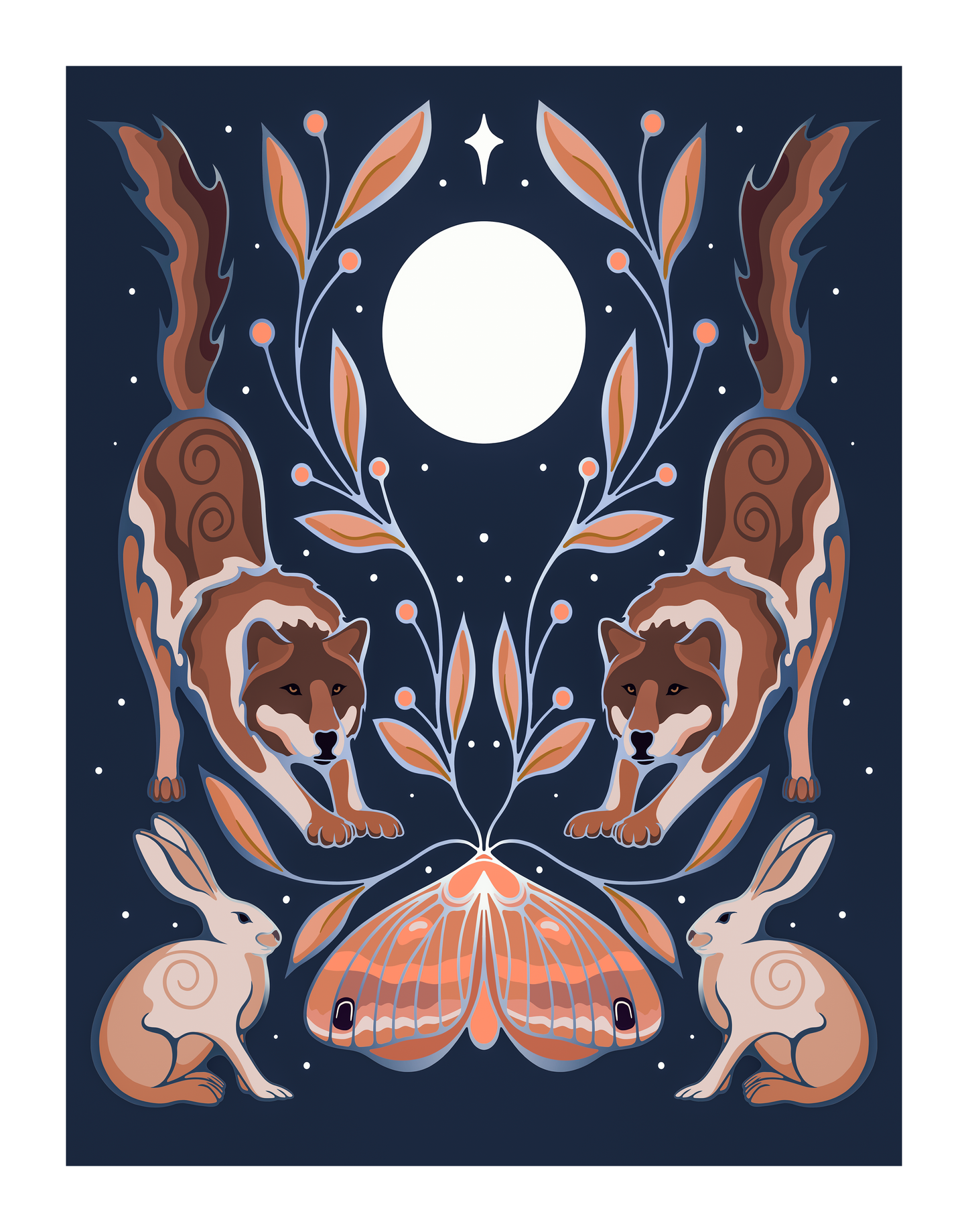 "Wolf Moon" Limited Edition Print