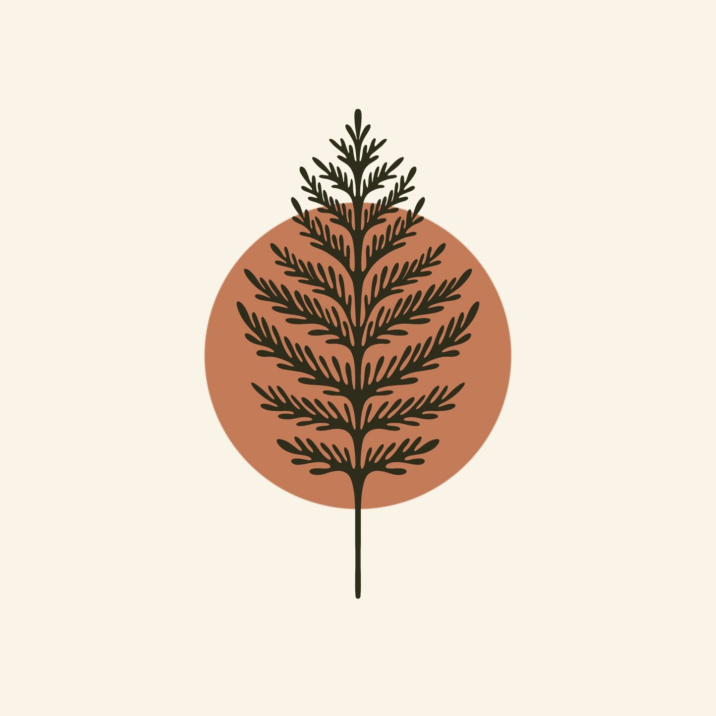 "Cedar" Sticker