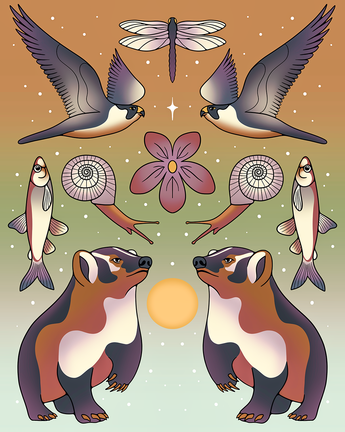 "Protect Endangered Species" Open Edition Print