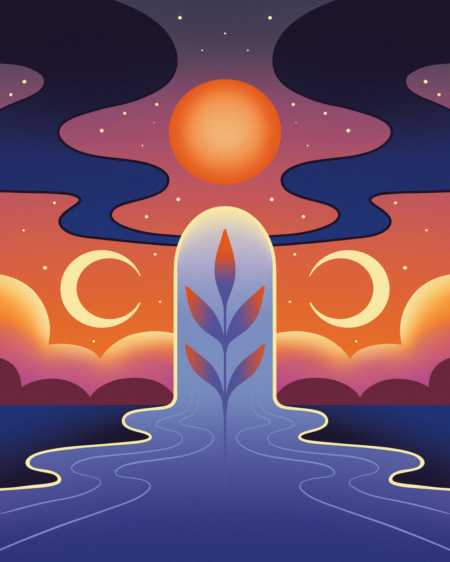 "My Mind Transcends Time and Space" Open Edition Print