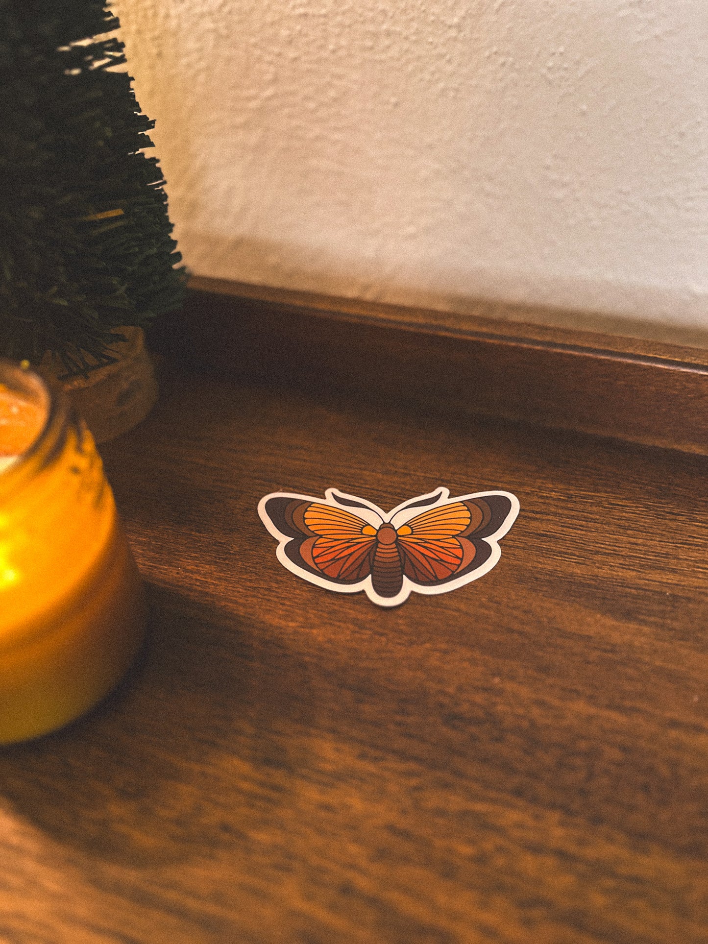"Moth" Sticker