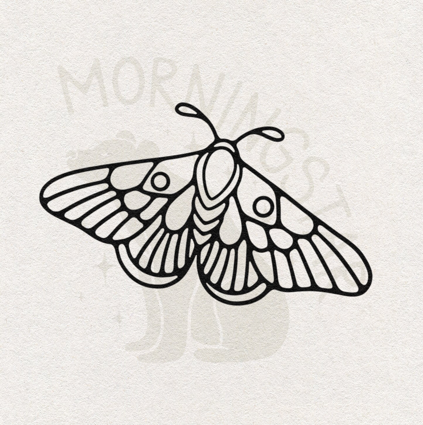 Tattoo Ticket - Moth