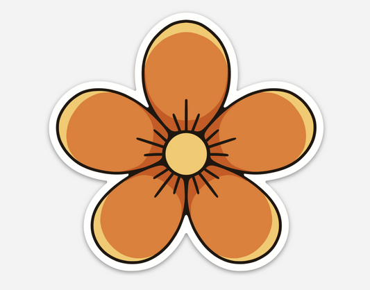 "Flower" Sticker