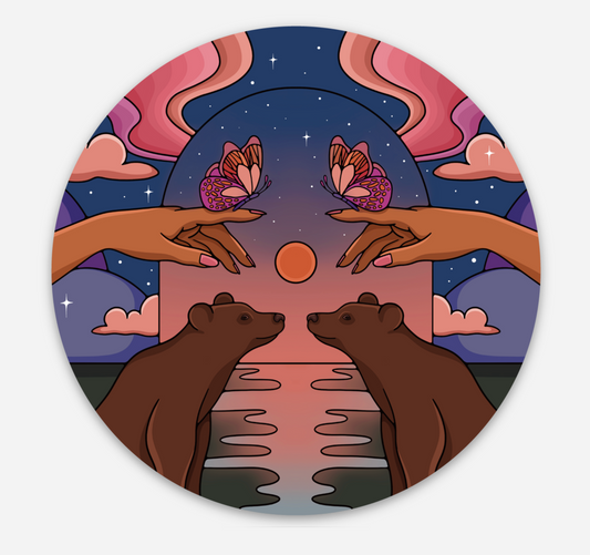 "The Place Between the Stars" Sticker