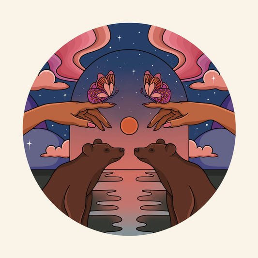 "The Place Between the Stars" Sticker