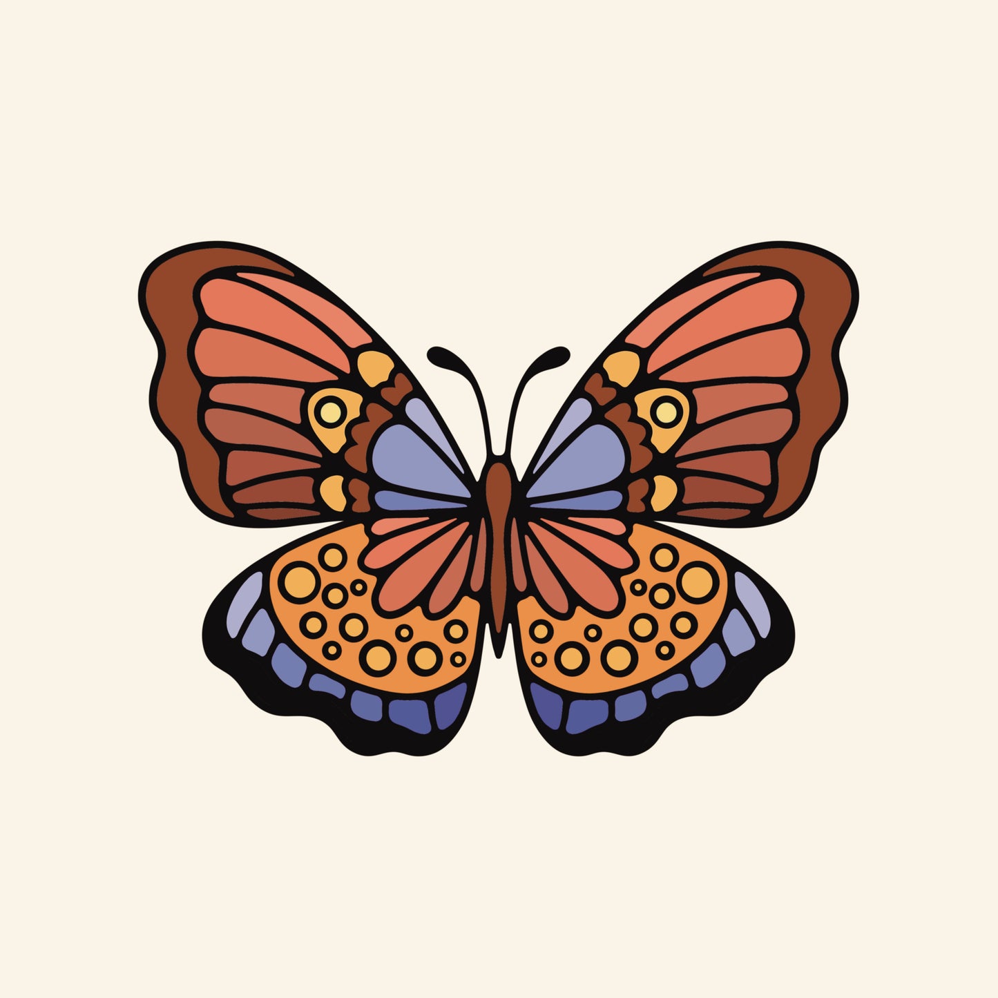 "Butterfly" Sticker