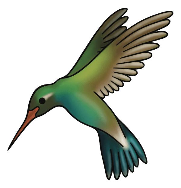 "Hummingbird" Sticker