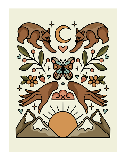 "We Move Mountains" Limited Edition Print