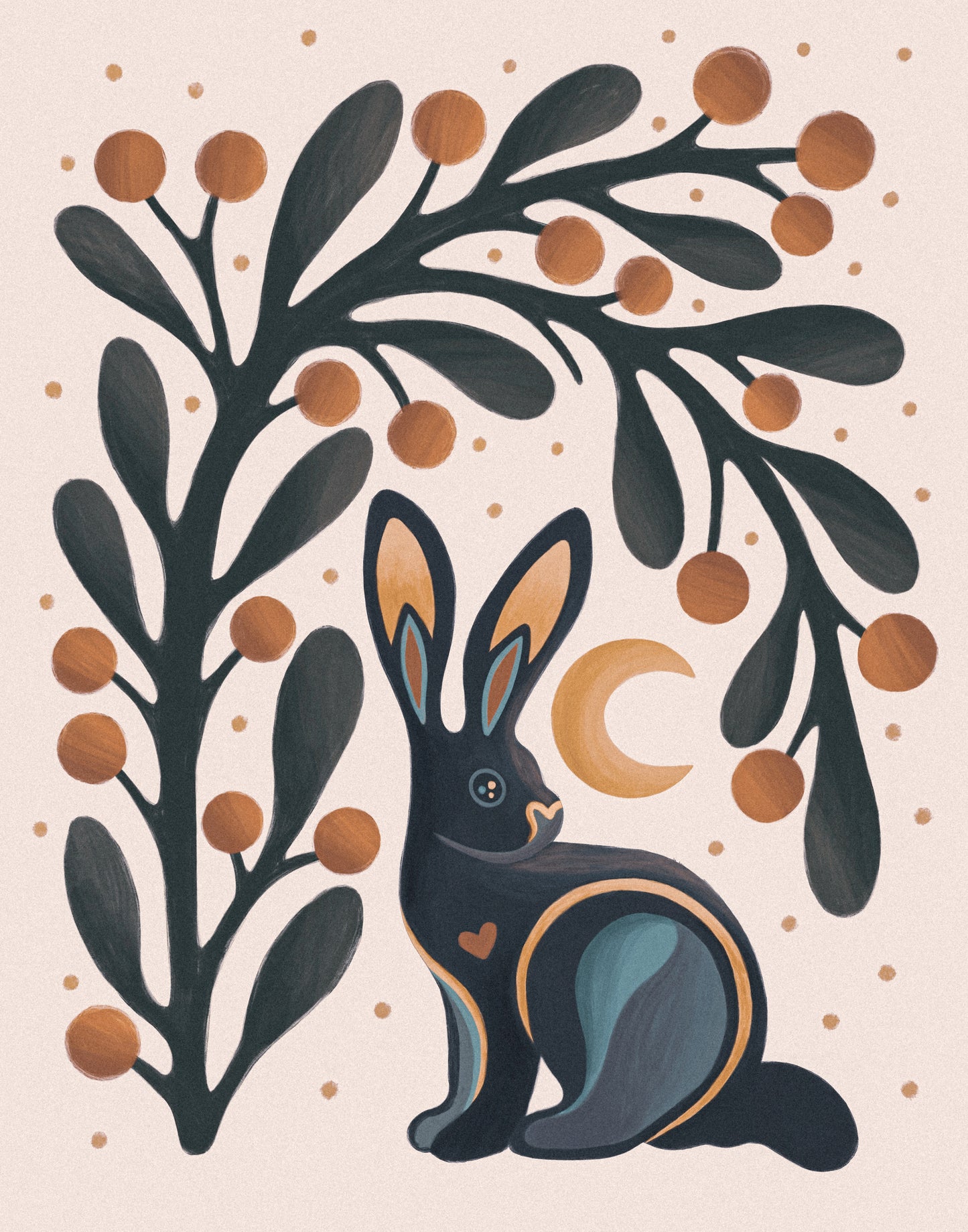 "Bunny (Light Version)” Print